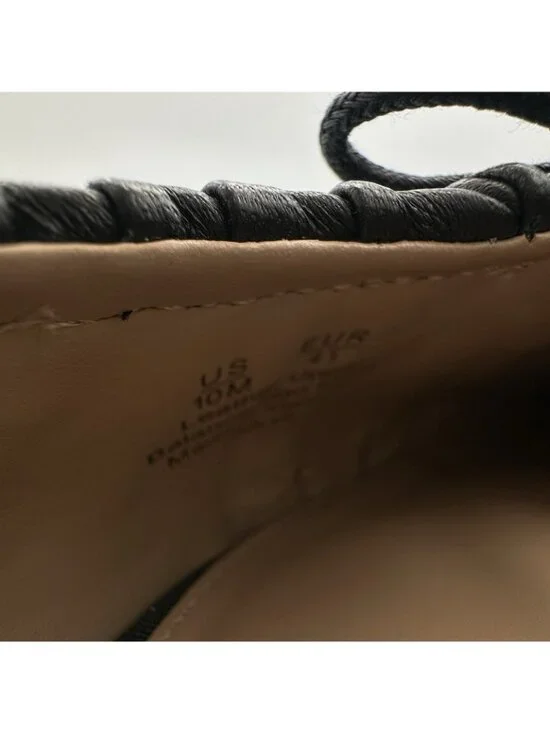 Sam Edelman Julia Pump Mule Women’s Size 10 Black Leather Pointed Flat Shoes - Picture 7 of 11